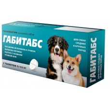 Габитабс для собак средних и крупных пород, 200 мг